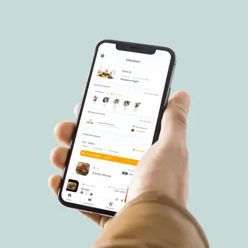 A screenshot of Mealcrest platform showing collaborative ordering.